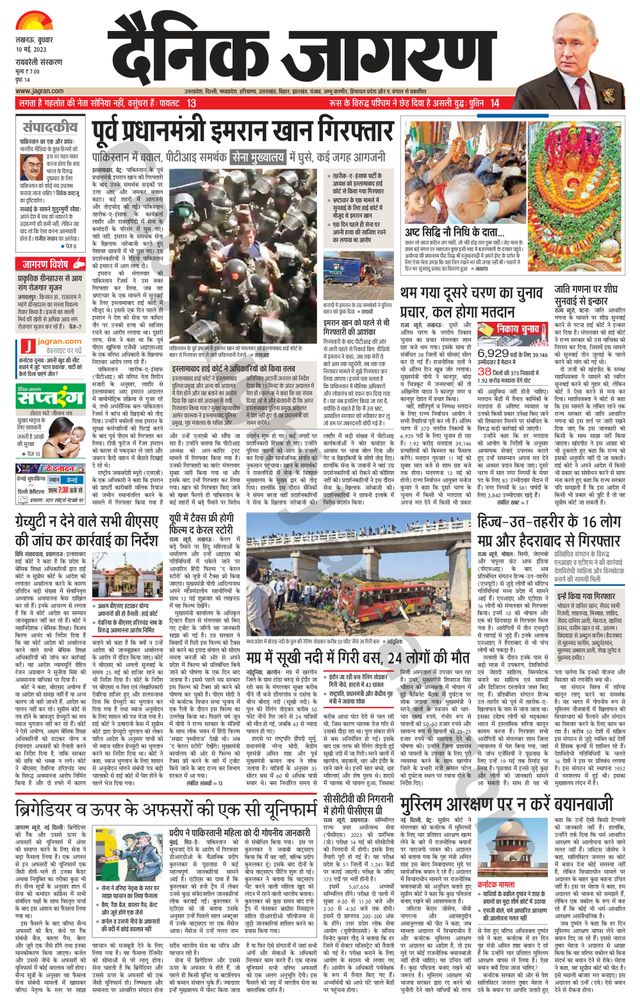 Dainik Jagran Raibareilly