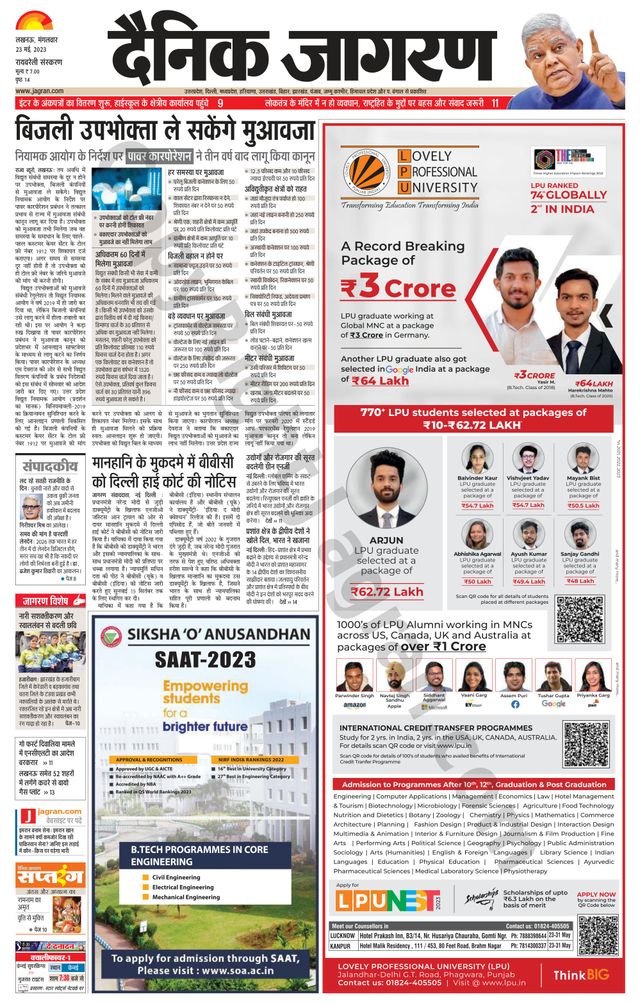 Dainik Jagran Raibareilly