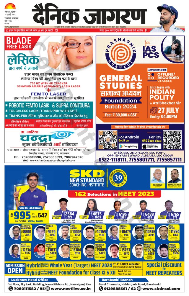 Dainik Jagran Raibareilly