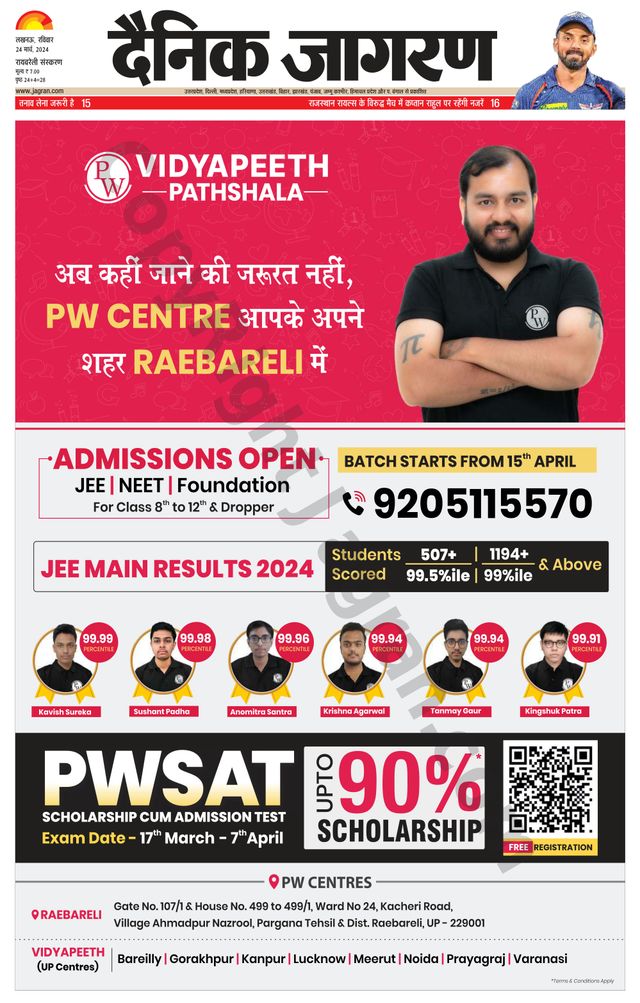 Dainik Jagran Raibareilly