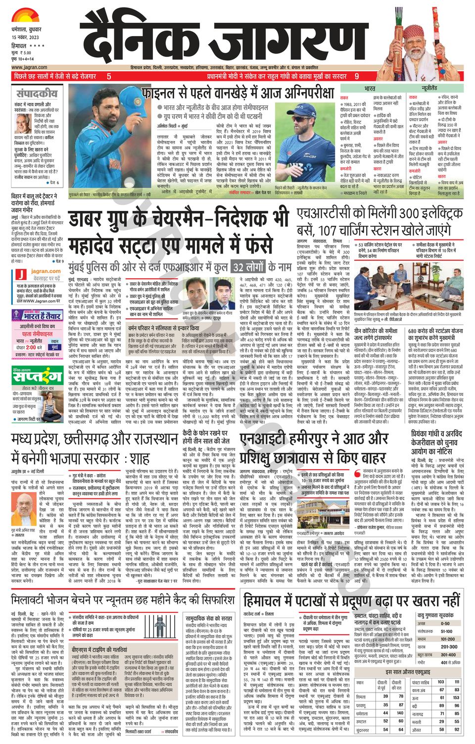 Dainik Jagran Hamirpur Himachal Newspaper Get your Digital Subscription