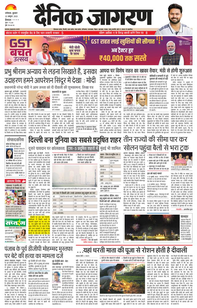 Dainik Jagran Hamirpur Himachal