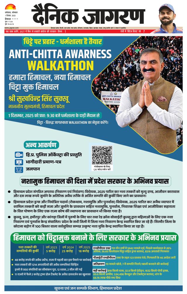 Dainik Jagran Hamirpur Himachal