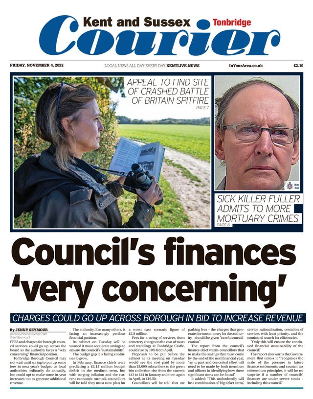 Kent and Sussex Courier – Tonbridge