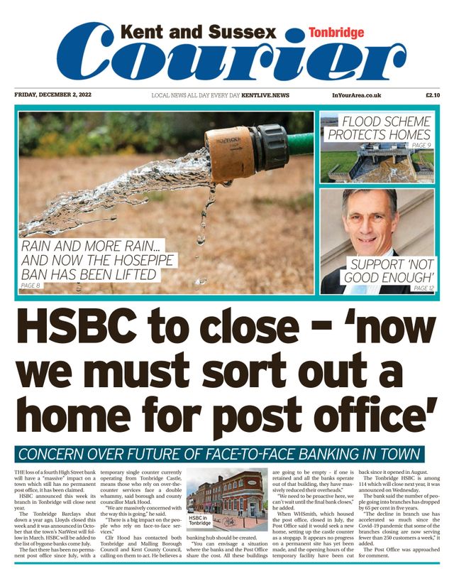 Kent and Sussex Courier – Tonbridge