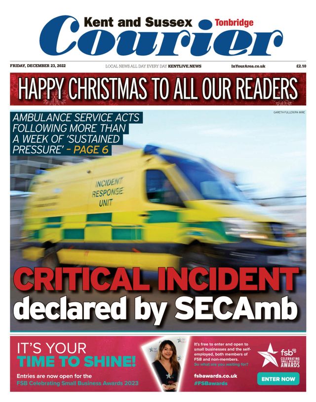 Kent and Sussex Courier – Tonbridge
