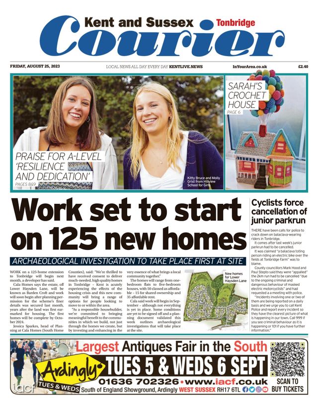 Kent and Sussex Courier – Tonbridge