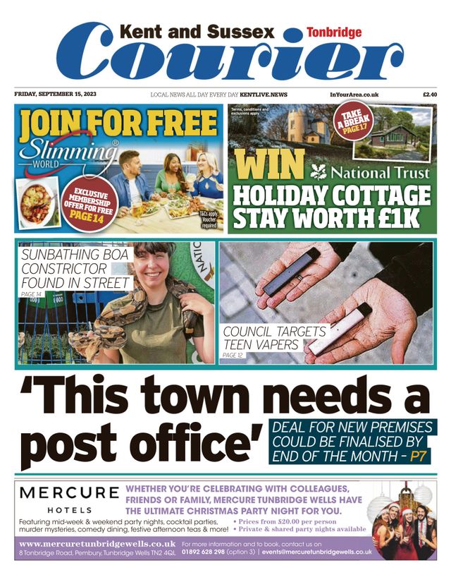Kent and Sussex Courier – Tonbridge