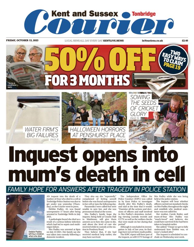 Kent and Sussex Courier – Tonbridge
