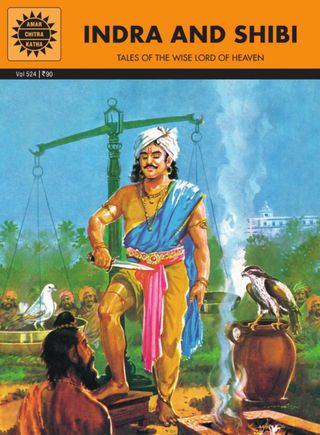 Indra And Shibi - Tales of the wise Lord of Heaven Indra And Shibi Cover - Tales of the wise Lord of Heaven Edition