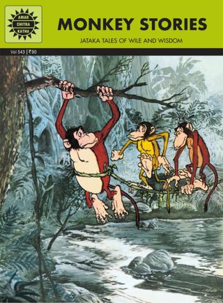 Monkey Stories - Jataka Tales of Wile and Wisdom Monkey Stories Cover - Jataka Tales of Wile and Wisdom Edition