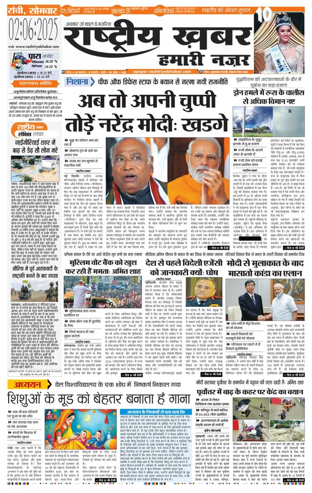 RashtriyaKhabar Hamari Nazar - Ranchi