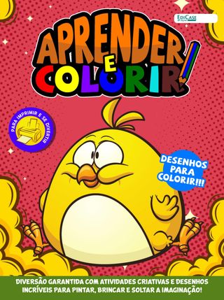 Aprender e Colorir - Edição 63 Aprender e Colorir Cover - Edição 63 Edition