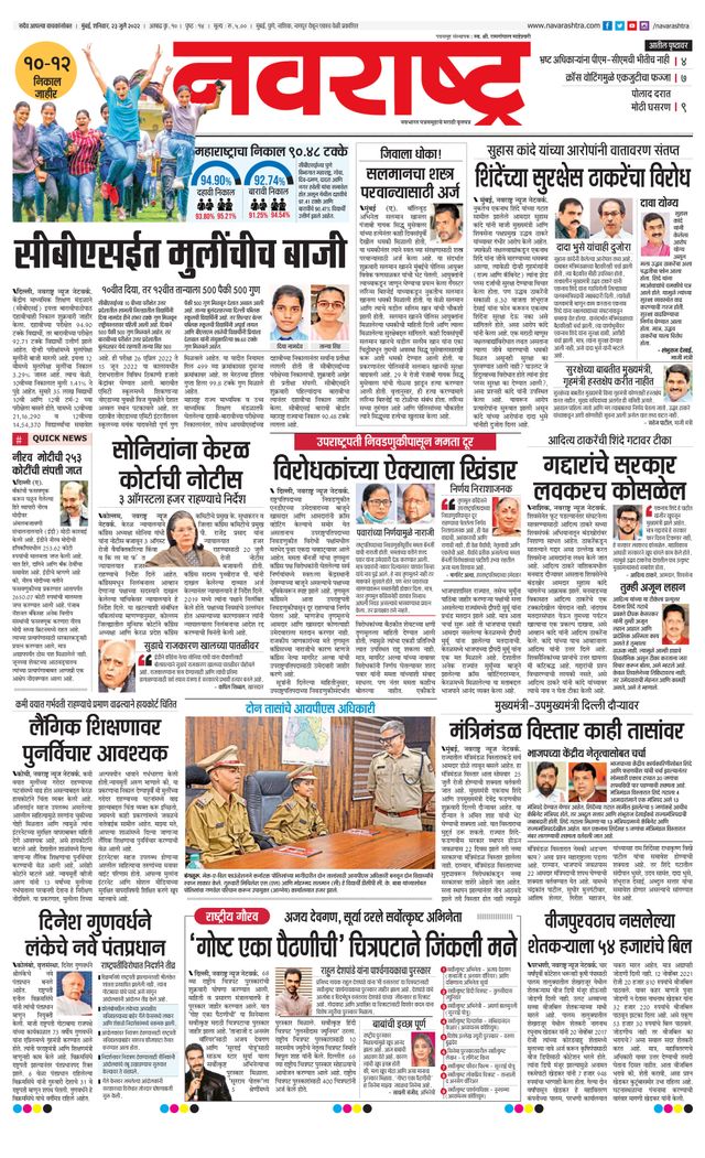 Navarashtra Thane Navi Mumbai Palghar