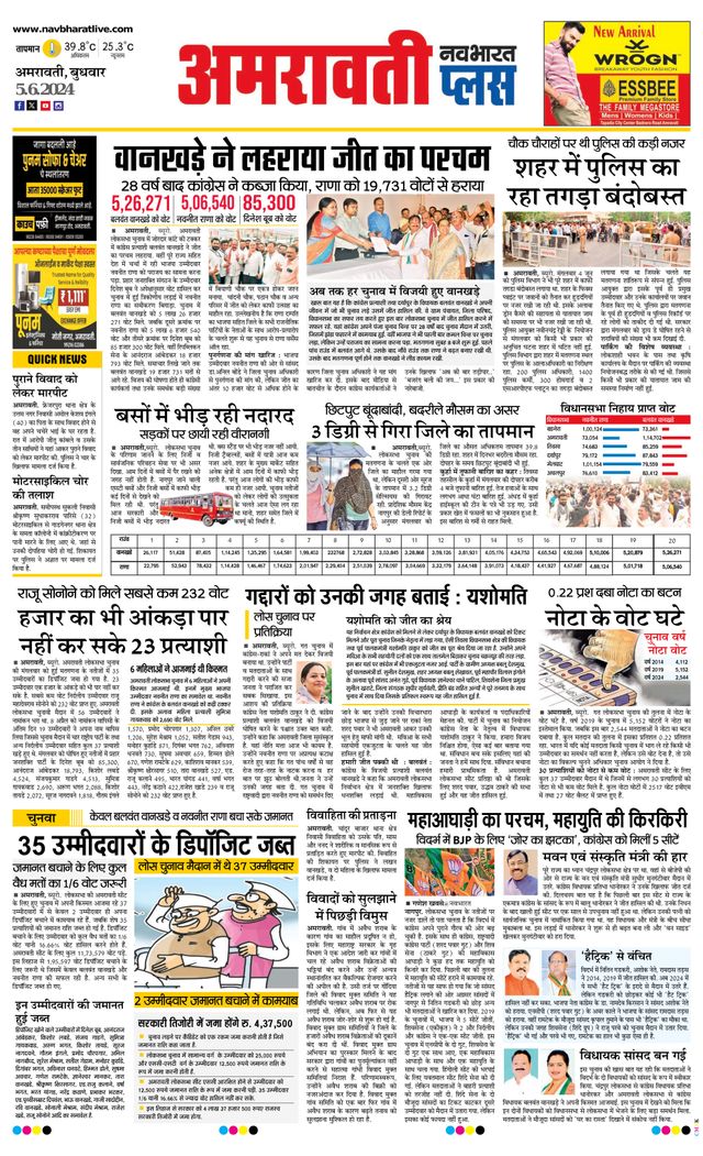 Navabharat Amravati Plus