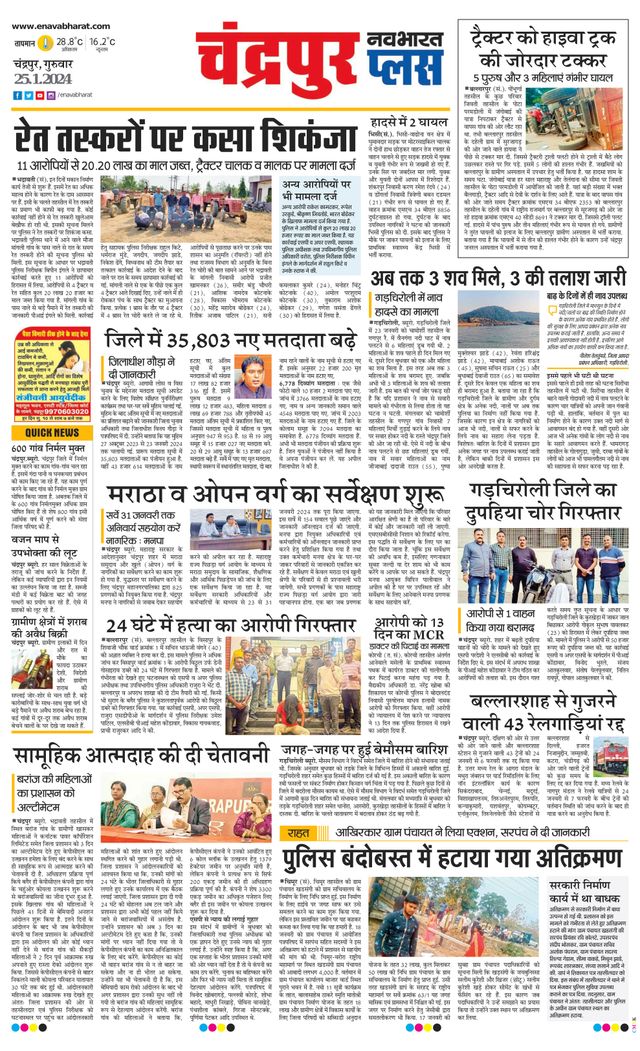 Navabharat Chandrapur Plus