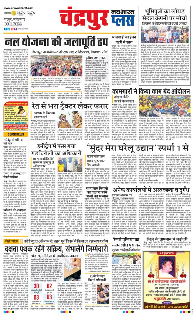 Navabharat Chandrapur Plus