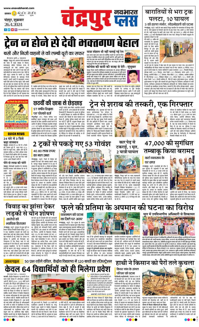 Navabharat Chandrapur Plus
