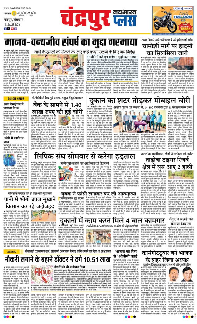 Navabharat Chandrapur Plus