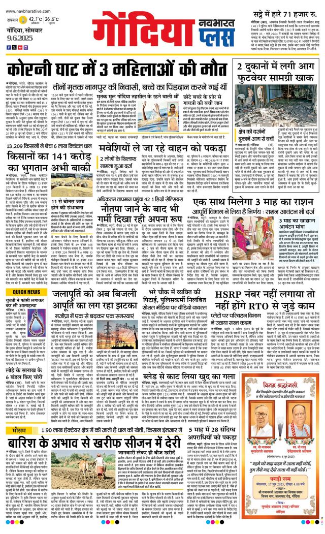 Navabharat Gondia