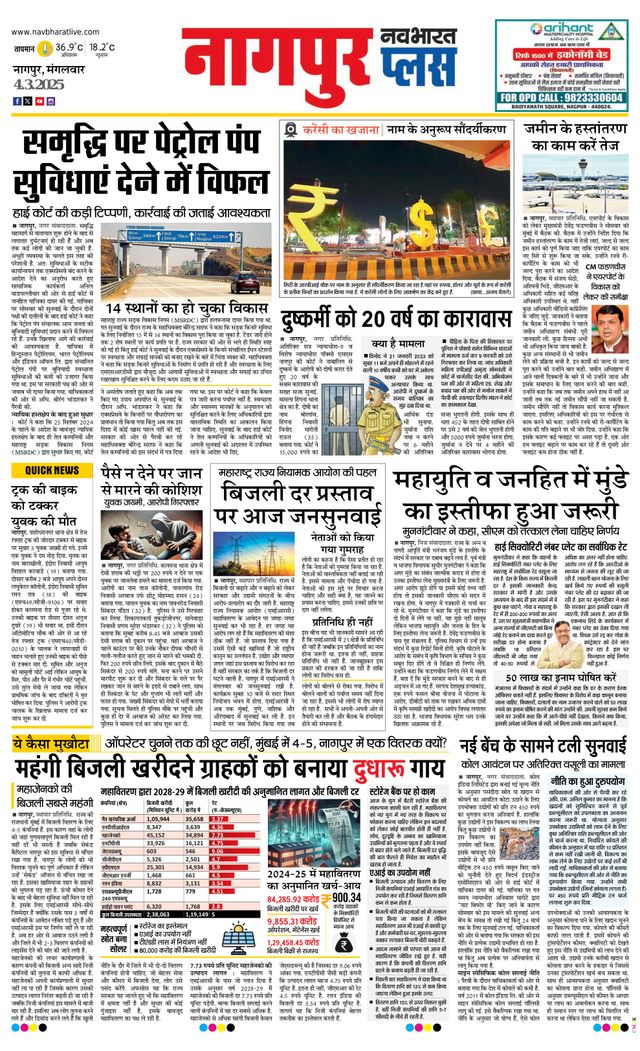 Navabharat Nagpur Metro Plus