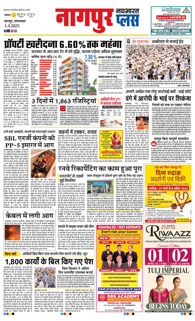 Navabharat Nagpur Metro Plus