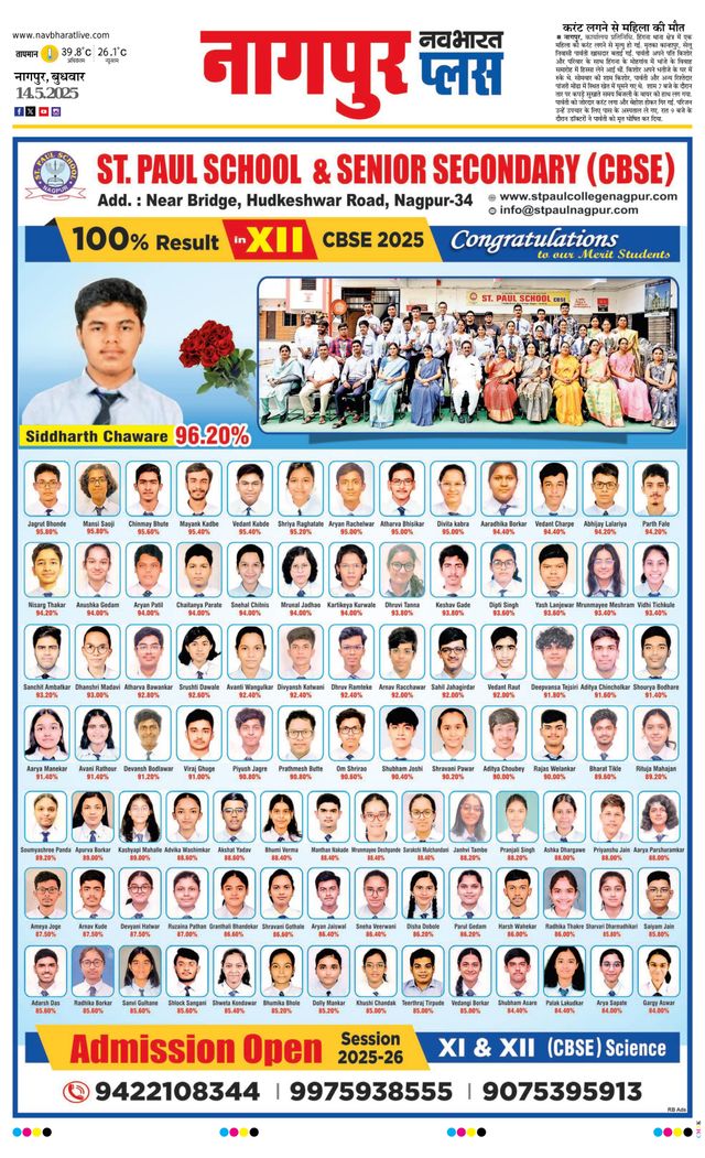 Navabharat Nagpur Metro Plus