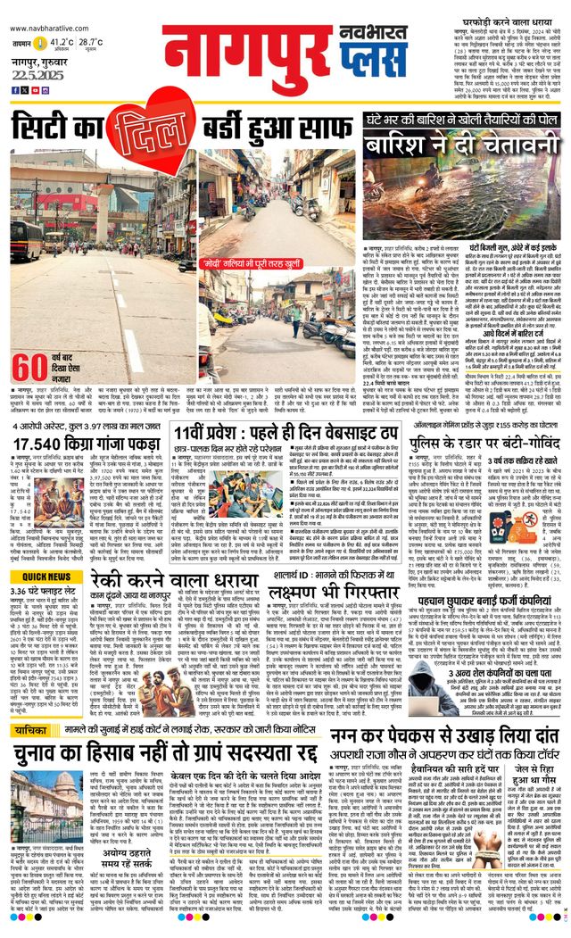 Navabharat Nagpur Metro Plus