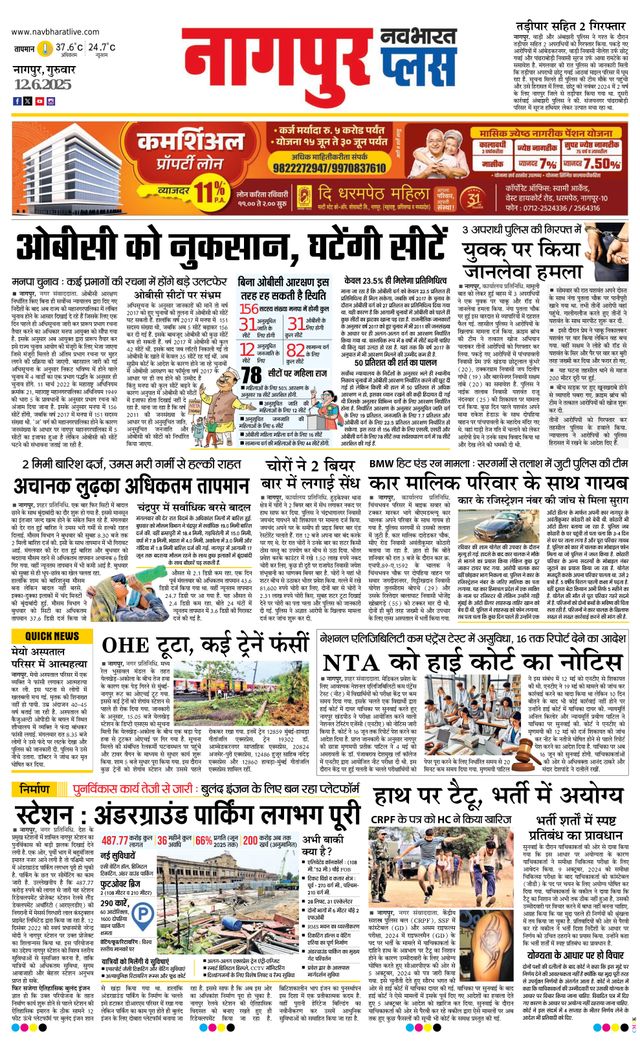 Navabharat Nagpur Metro Plus