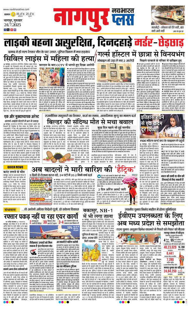 Navabharat Nagpur Metro Plus