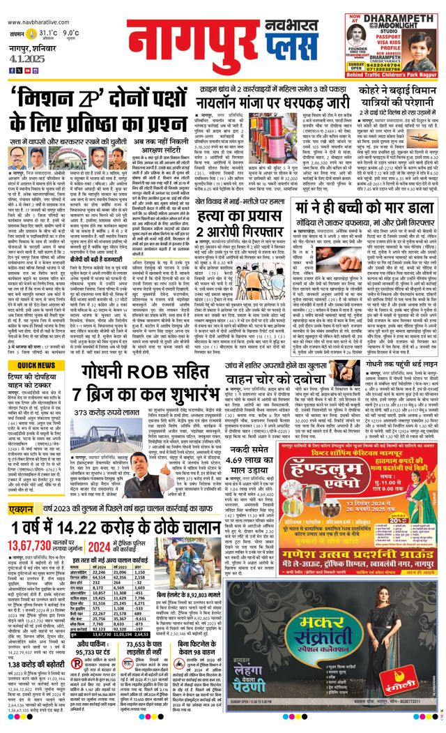 Navabharat Nagpur Plus