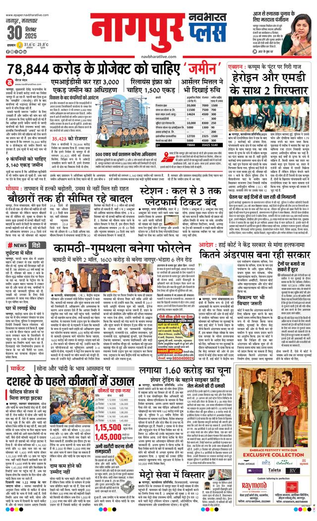 Navabharat Nagpur Plus