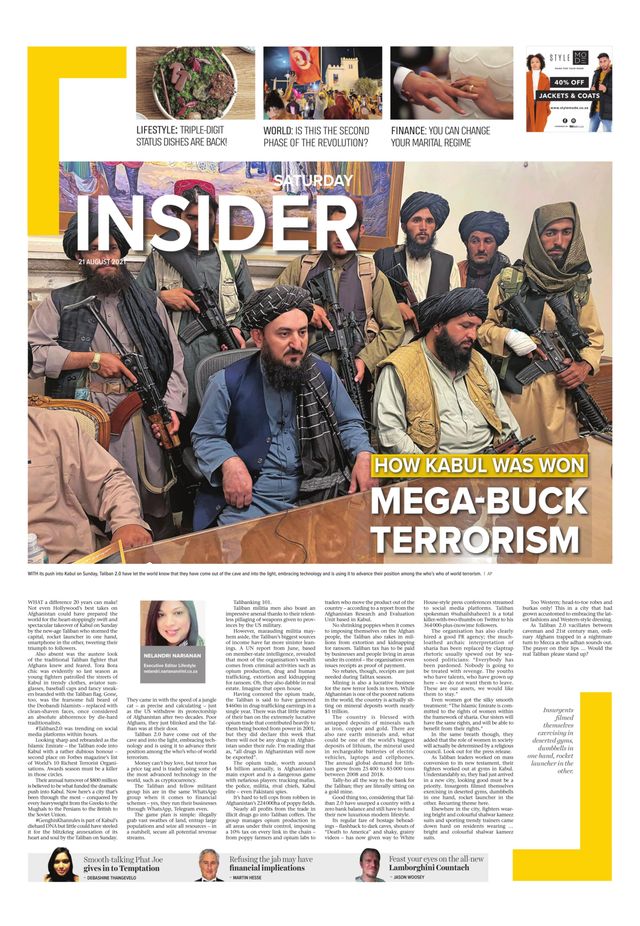 Saturday and Sunday Insider