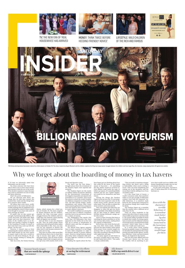 Saturday and Sunday Insider
