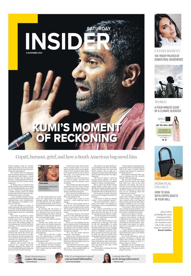 Saturday and Sunday Insider