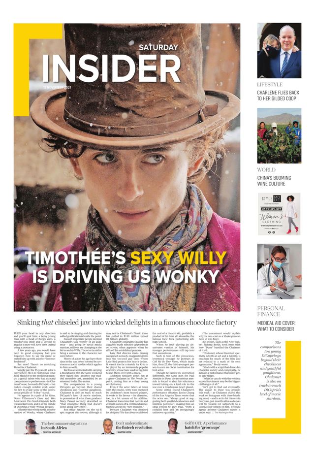 Saturday and Sunday Insider