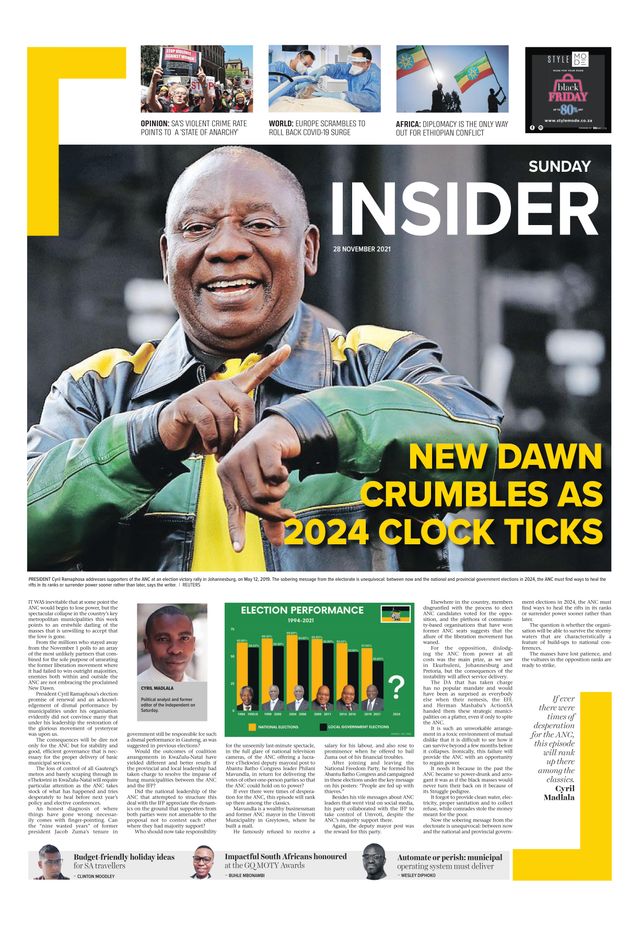 Saturday and Sunday Insider