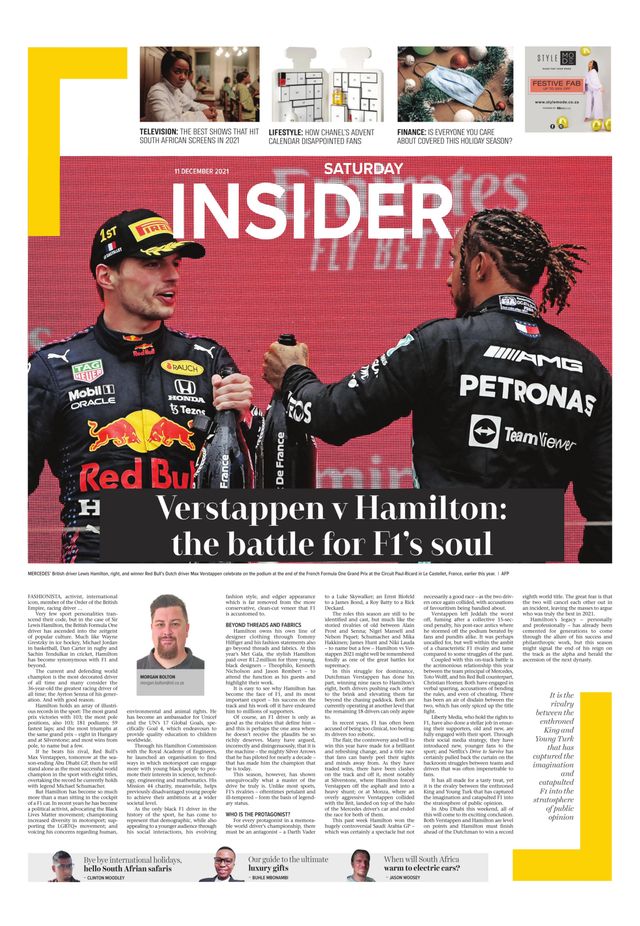 Saturday and Sunday Insider