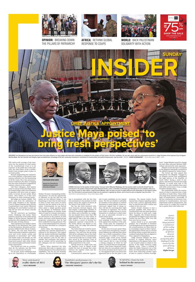 Saturday and Sunday Insider