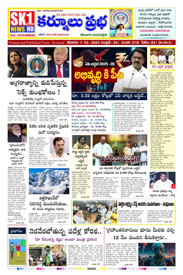KURNOOL PRABHA