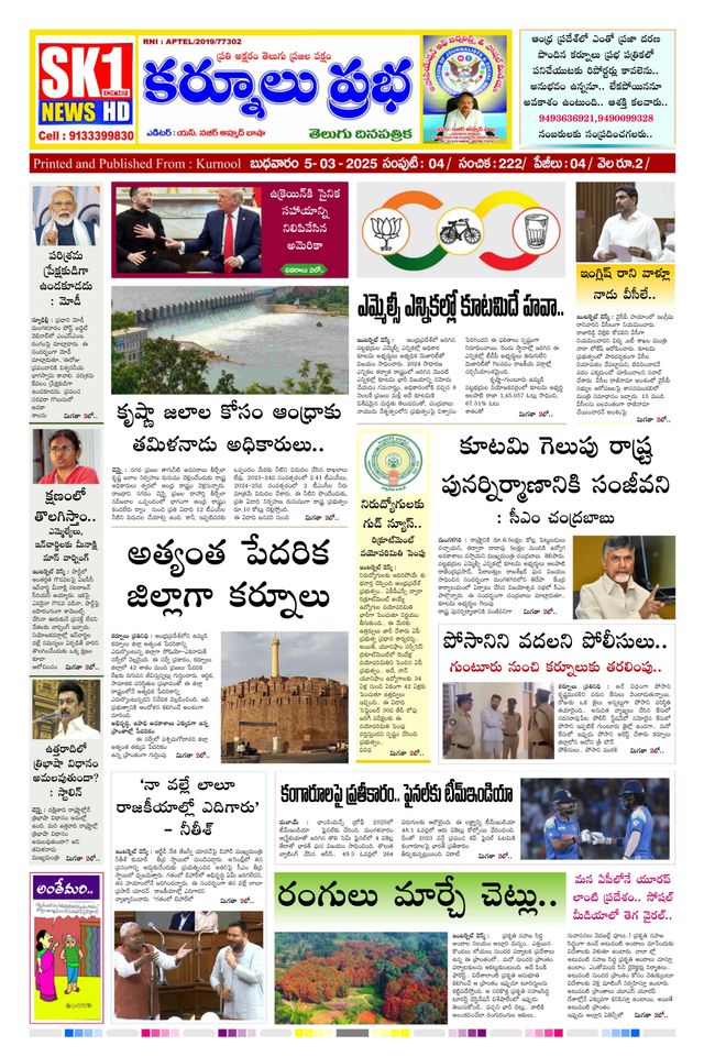 KURNOOL PRABHA