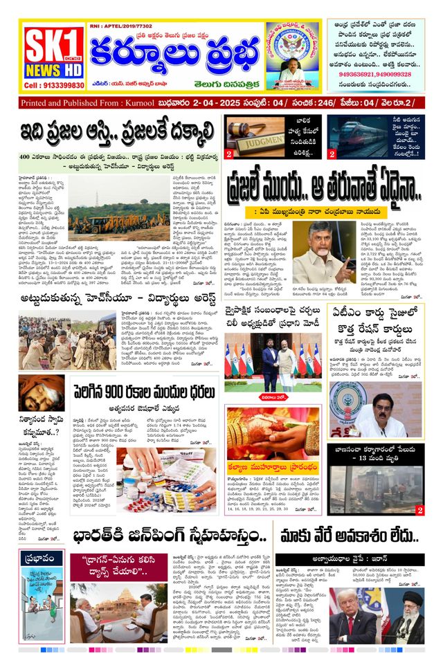 KURNOOL PRABHA