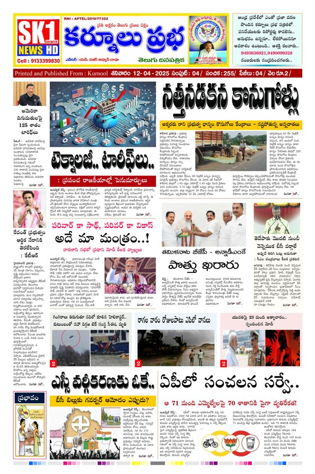 KURNOOL PRABHA