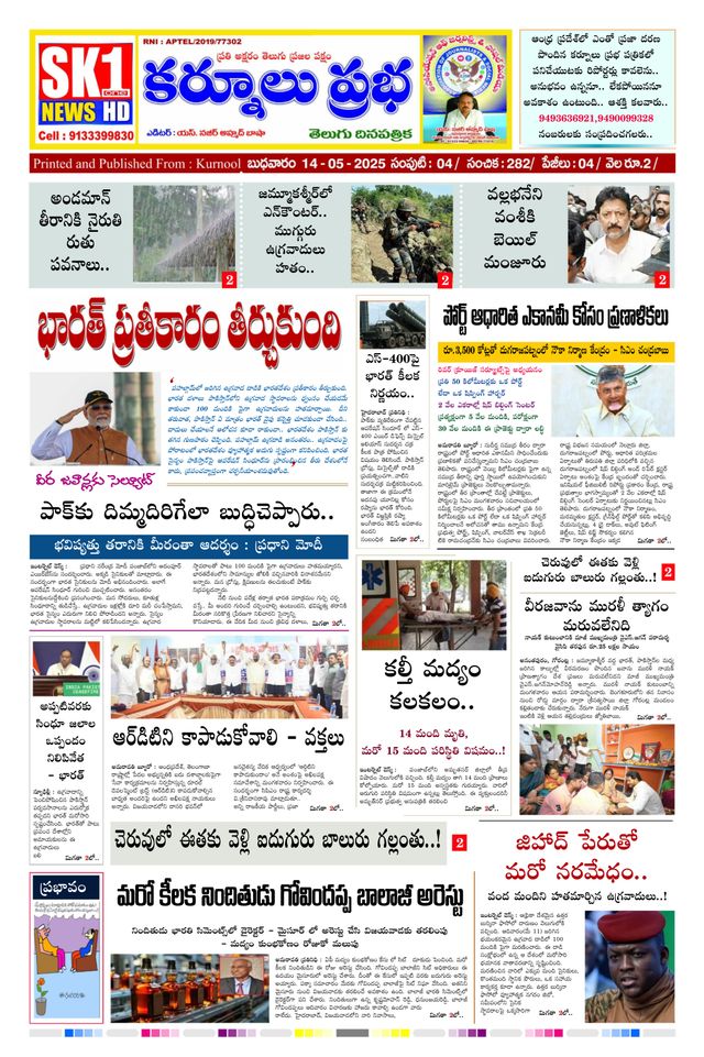 KURNOOL PRABHA