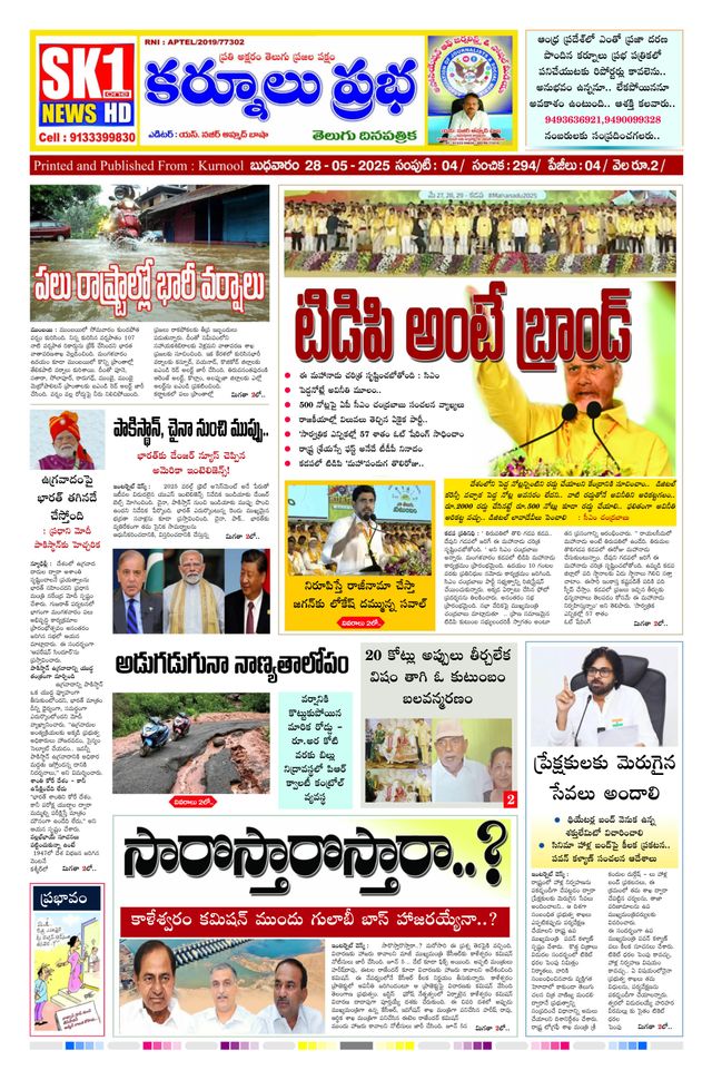 KURNOOL PRABHA