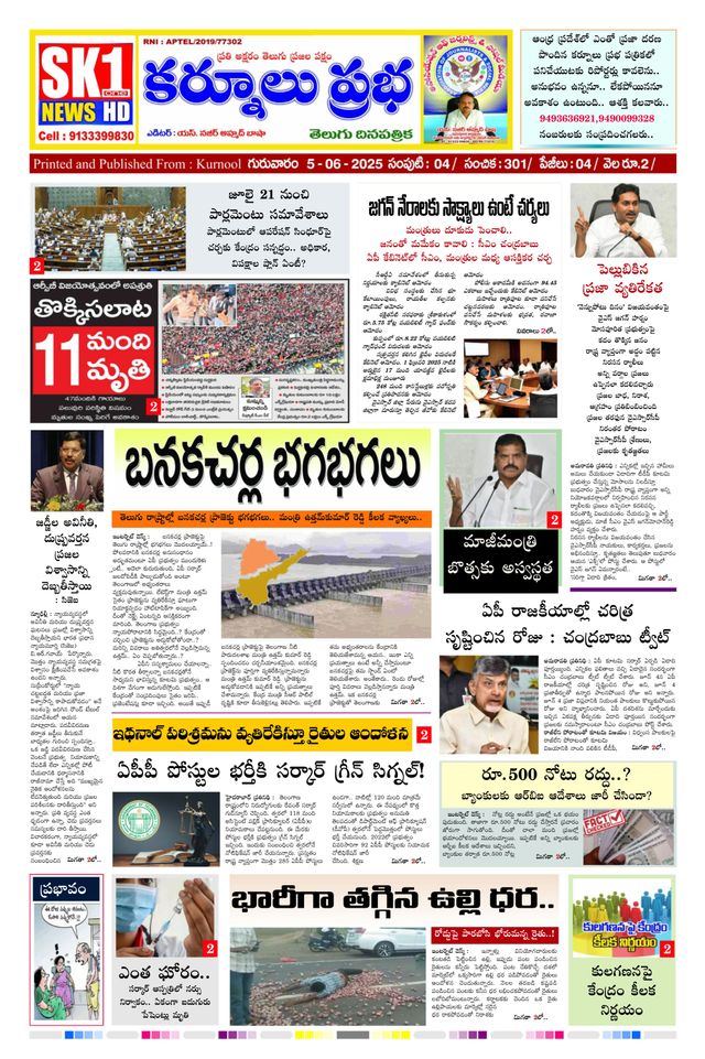 KURNOOL PRABHA