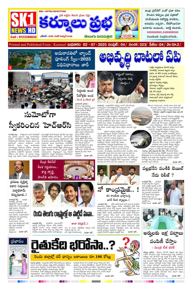 KURNOOL PRABHA