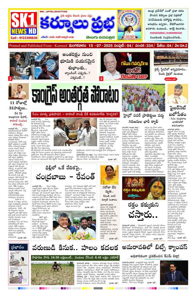 KURNOOL PRABHA