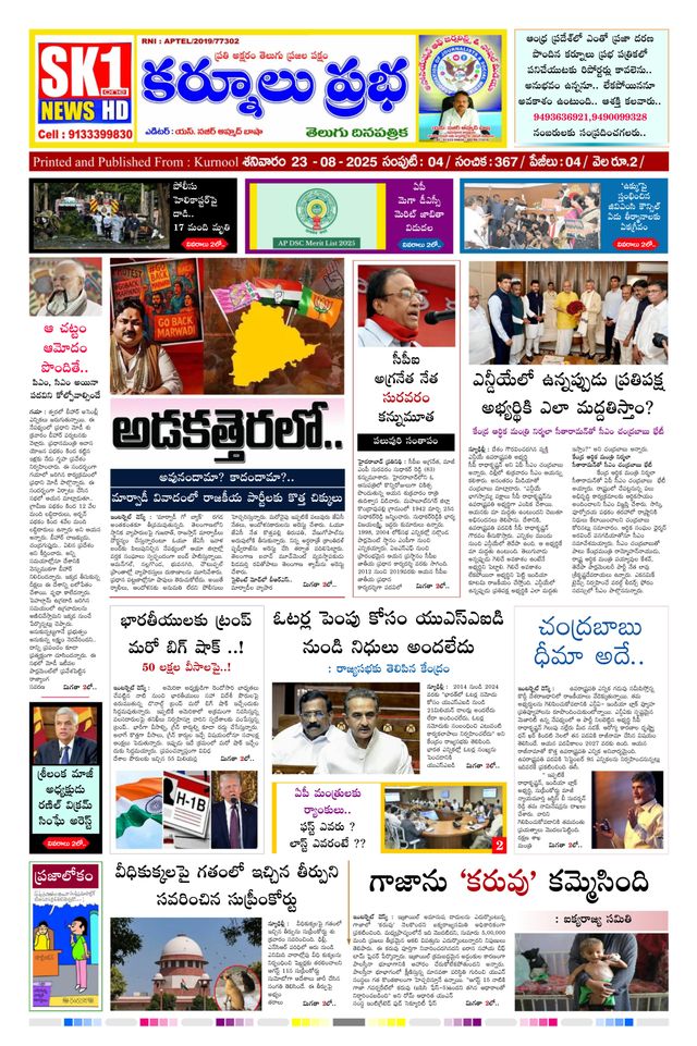 KURNOOL PRABHA