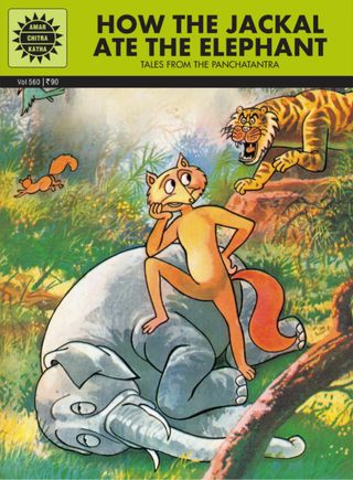 How The Jackal Ate The Elephant - Tales from the Panchatantra How The Jackal Ate The Elephant Cover - Tales from the Panchatantra Edition